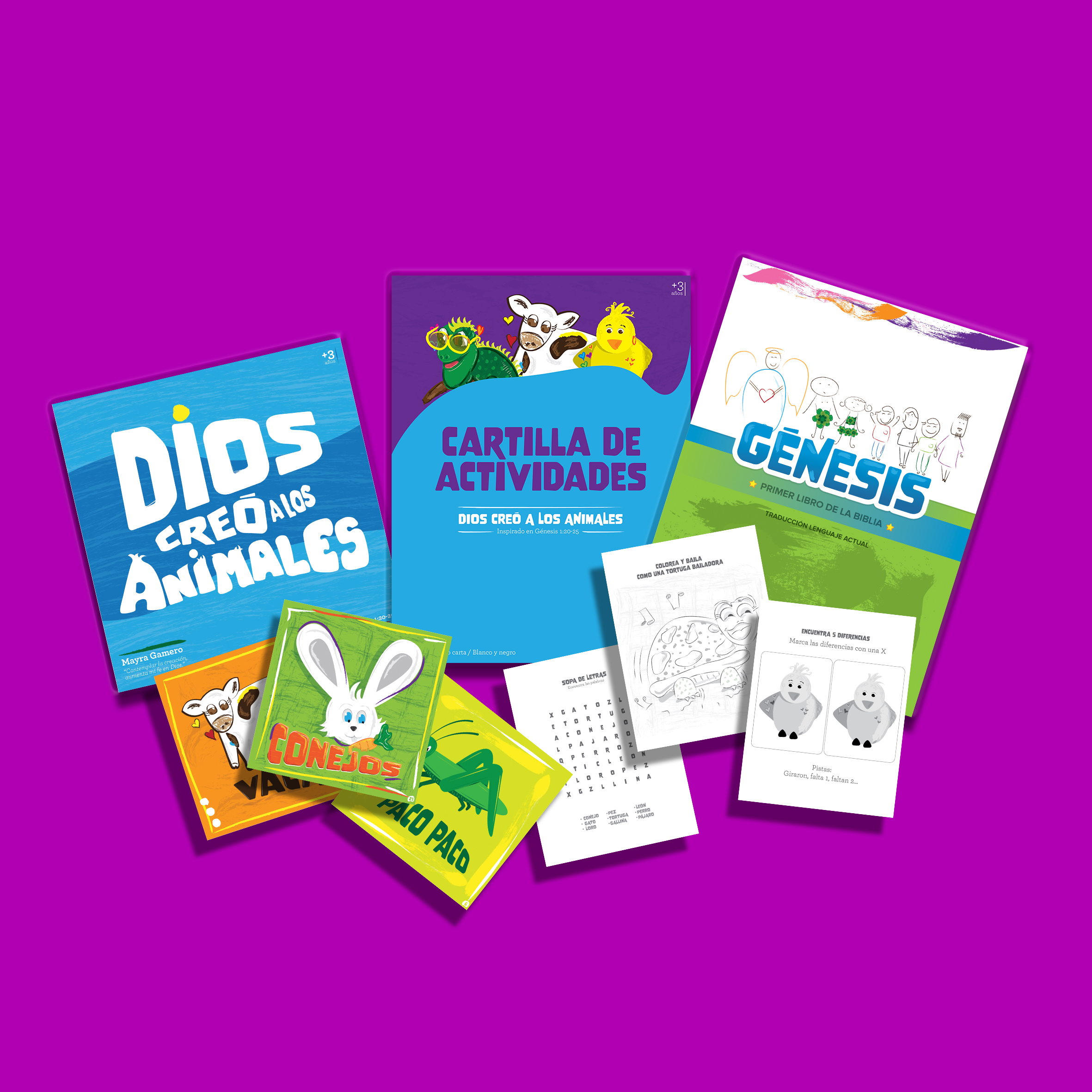 Pack Ebooks para niños inspirados en Génesis